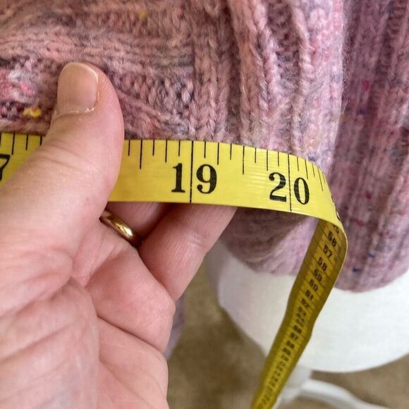 BP. Cropped Marbled Knit Button Front Sweater Size Medium NWT (B3) - Picture 5 of 10
